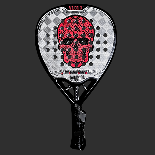 PADEL RACKET | V1010 RED BLACK 18K CARBON