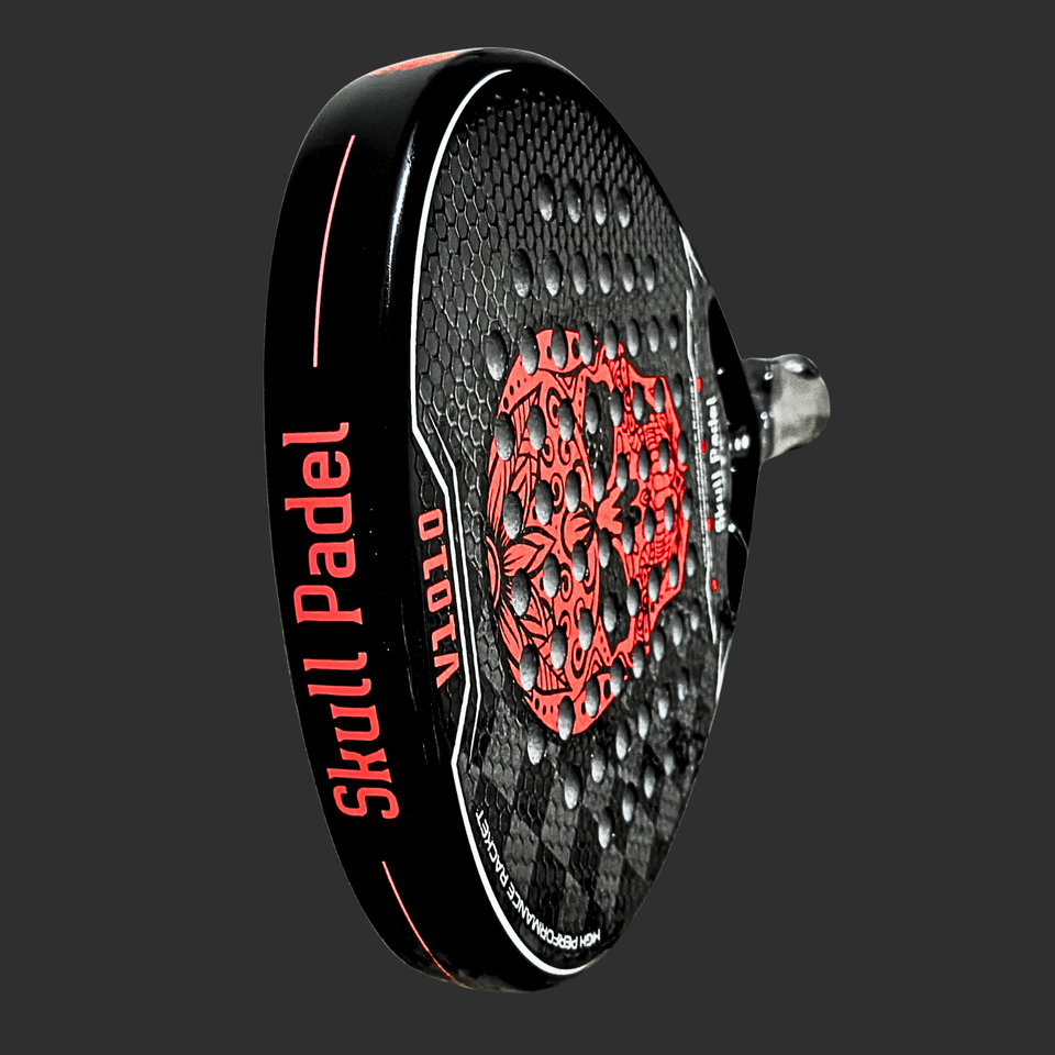 Padel Racket | V1010 RED BLACK 12K CARBON