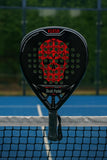 Padel Racket | V1010 RED BLACK 12K CARBON