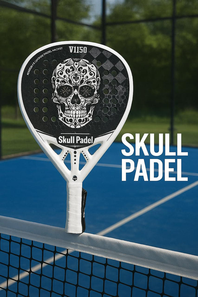 PADEL RACKET | V1150 WHITE 12K CARBON